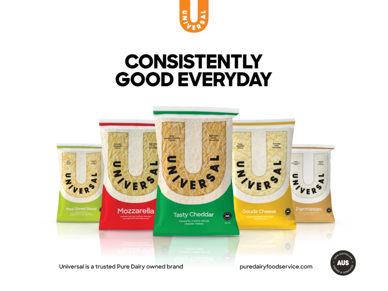 UNIVERSAL SHREDDED MOZZARELLA – CONSISTENTLY GOOD, EVERYDAY – hospitality