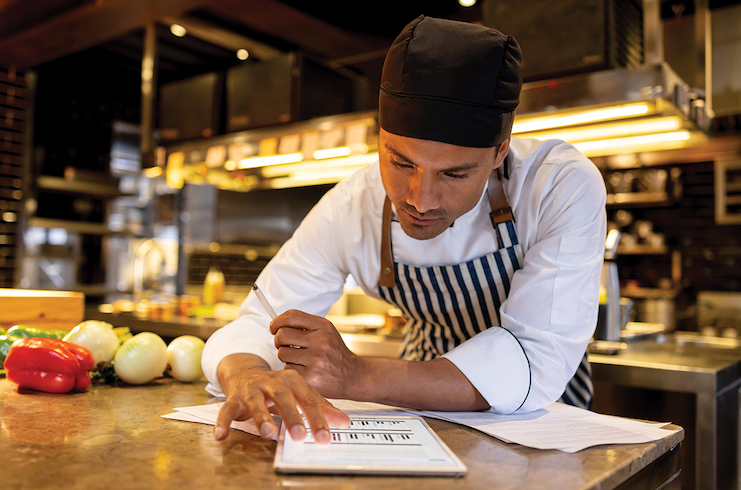 Trim Waste within the Kitchen — LODGING