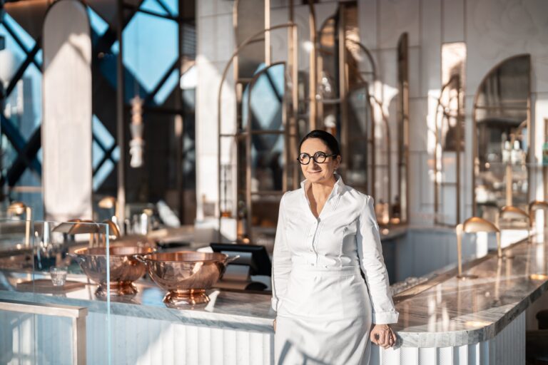 Excellence with chef Anne-Sophie Pic of La Dame De Pic Dubai