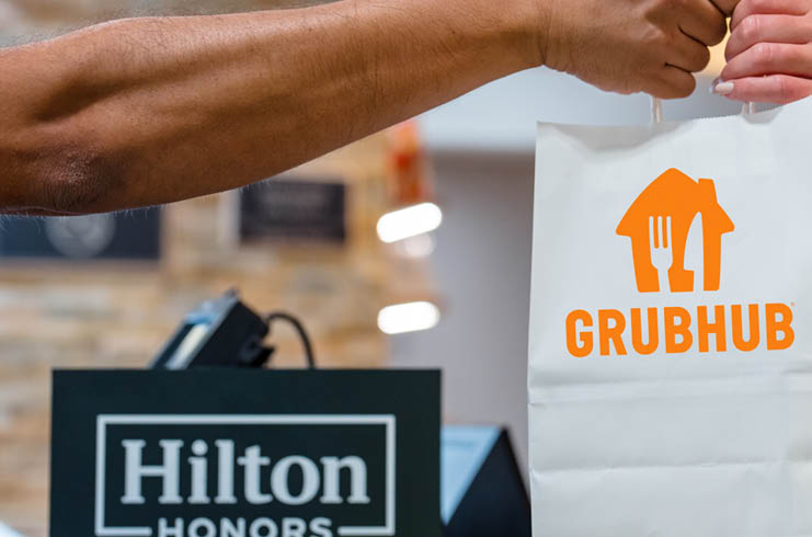 Grubhub Onsite and Hilton