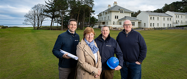 Official handover of Dunluce Lodge takes place as countdown to grand opening will get
