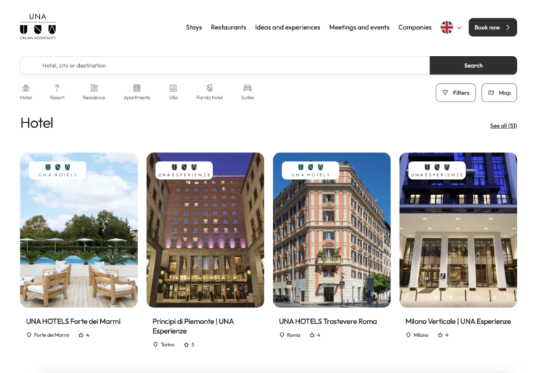 Gruppo UNA rebrands as UNA Italian Hospitality