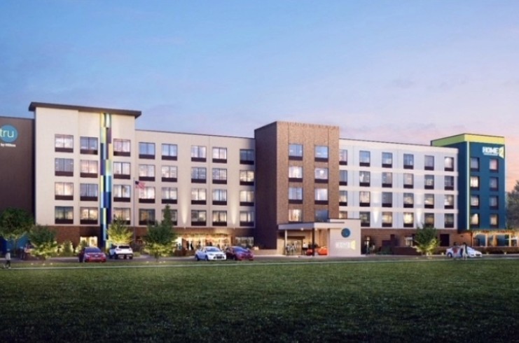 Imaginative and prescient Hospitality Group Breaks Floor on Home2 Suites and Tru by Hilton