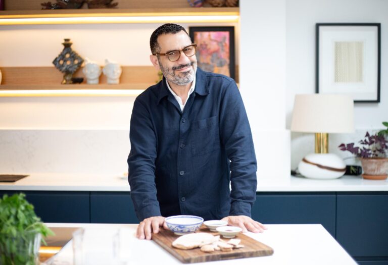 The facility of cookbooks with award-winning chef and meals author Sami Tamimi