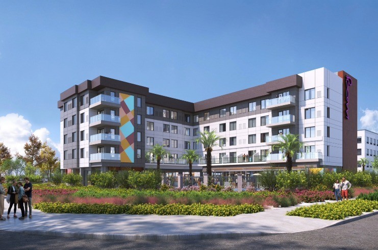 Moxy Glendale Breaks Floor — LODGING