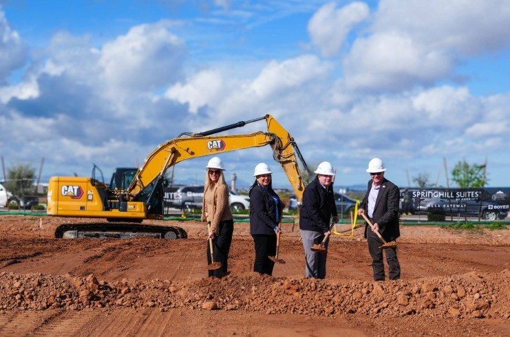 SpringHill Suites by Marriott Mesa Gateway Breaks Floor